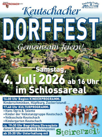 Flyer Dorffest 2026