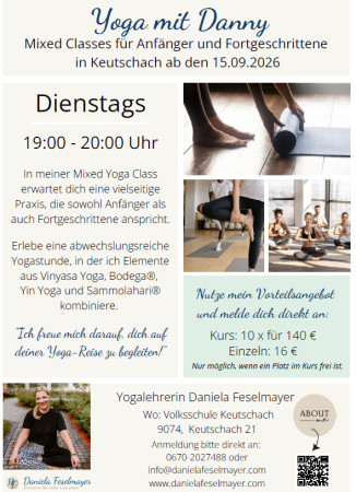 yoga flyer