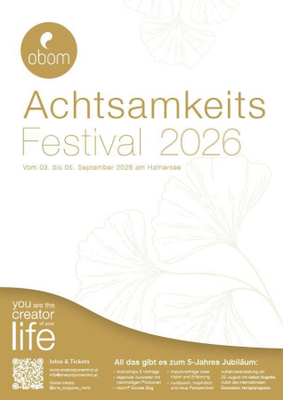 Achtsamkeits Flyer