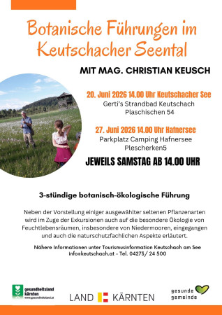 Botanische Führung Flyer