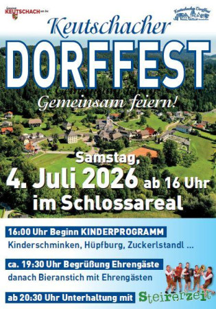 Flyer Dorffest 2026