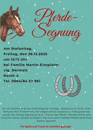 Pferdesegnung