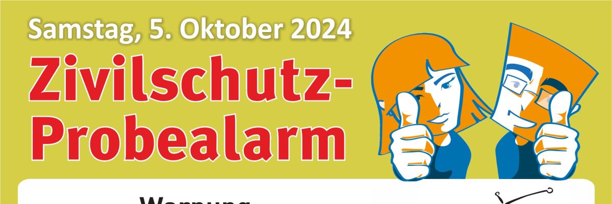 Zivilschutz Probealarm Gewinnspiel