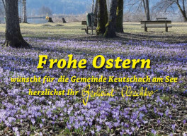 Park in Keutschach im Frühling
