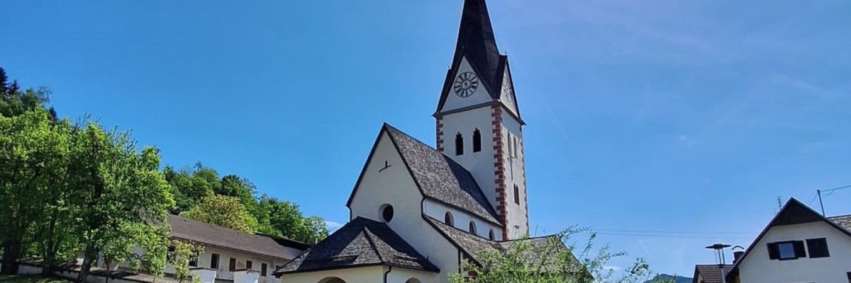 Pfarrkirche Keutschach von Aussen