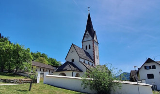 Pfarrkirche Keutschach von Aussen