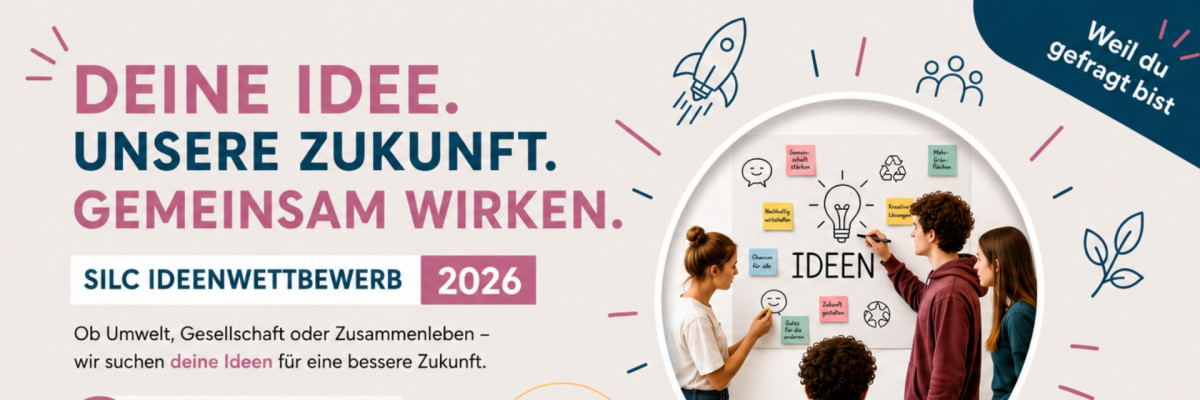 Flyer vom Ideenwettbewerb
