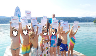 Urkundenverleihung der Kinder