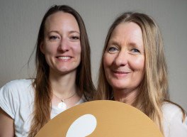 Foto von Chiara und Mutter