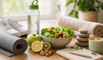 Achtsame Wellness-Oase mit gesunder Ernährung
