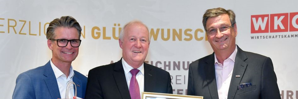 Oleschko mit WKO Präsident