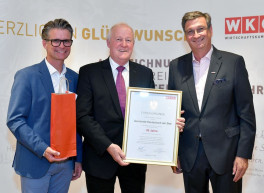 Oleschko mit WKO Präsident